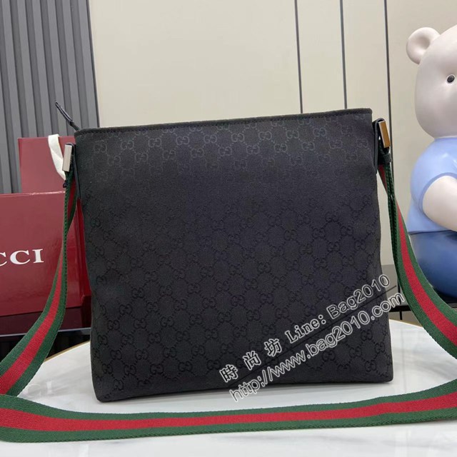 Gucci專櫃古馳最經典款男士單肩斜挎包 jh2947型號:  189751